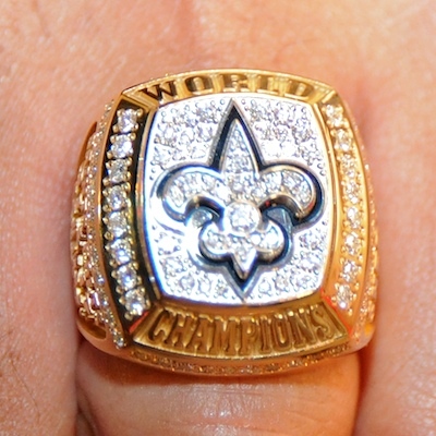 Saints Superbowl Ring